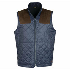 Barbour Redwood Gilet Quilted Lightweight Insulated Vest In Navy