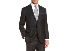 -Rainwater's -Rainwater's - Suits - Rainwater's Luxury Collection Super 140's Wool Classic Fit Suit in Black -