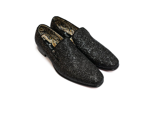 After Midnight Glitter Formal Loafer in Black - Rainwater's Men's Clothing and Tuxedo Rental