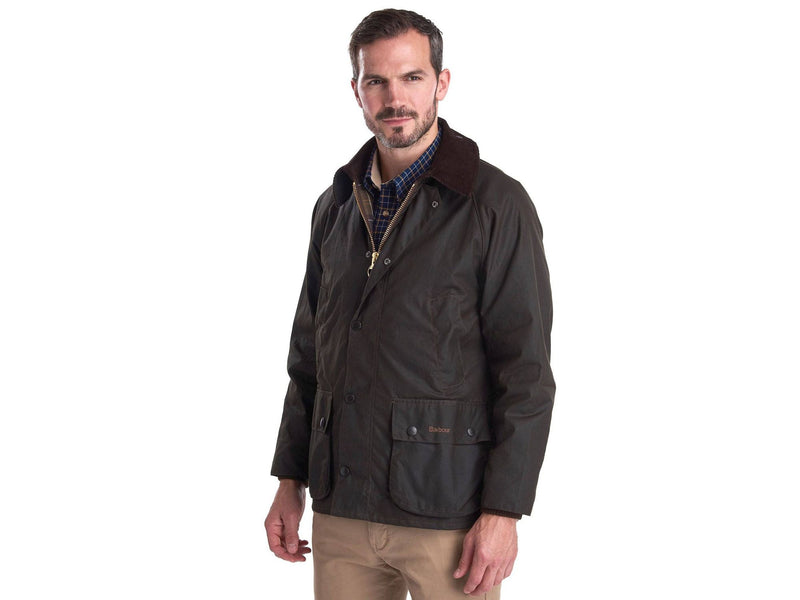 Barbour classic bedale wax jacket olive best sale