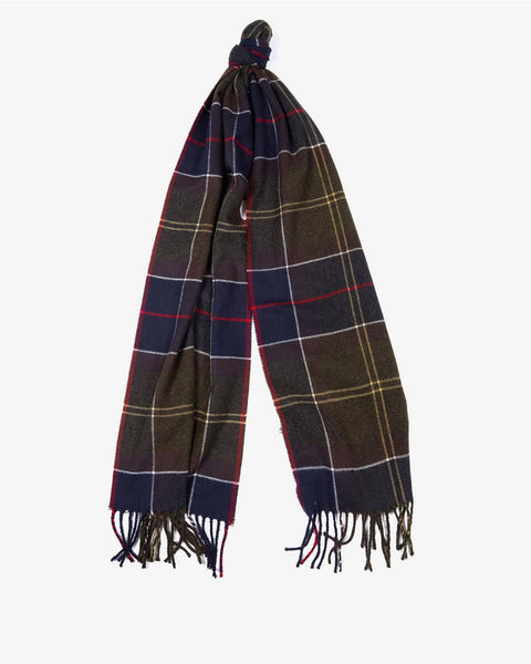 Barbour Gallingale Tartan Scarf In Classic Tartan - Rainwater's Men's Clothing and Tuxedo Rental