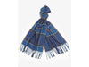 Barbour Gallingale Tartan Scarf In Midnight Tartan - Rainwater's Men's Clothing and Tuxedo Rental