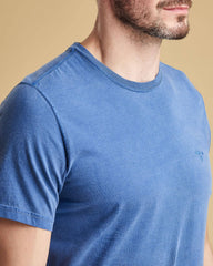 Barbour Garment Dyed Tee In Marine Blue - Rainwater's Men's Clothing and Tuxedo Rental
