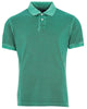 Barbour Garment Dyed Wash Sports Polo In Green - Rainwater's Men's Clothing and Tuxedo Rental