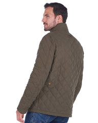 Barbour Shoveler Quilted Jacket In Army Green - Rainwater's Men's Clothing and Tuxedo Rental