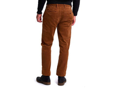 Barbour Nueston Stretch Corduroy Trousers In Dark Honey - Rainwater's Men's Clothing and Tuxedo Rental