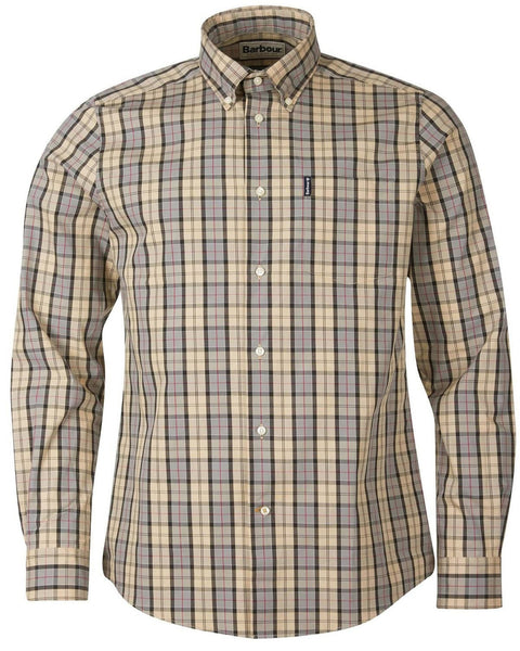 Barbour Tartan 17 Tailored Buttondown Collar Shirt In Dress Tartan - Rainwater's Men's Clothing and Tuxedo Rental