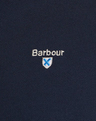 Barbour Tartan Pique Polo in New Navy - Rainwater's Men's Clothing and Tuxedo Rental