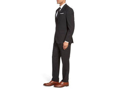 Rainwater's Superfine Blend Black Classic Fit Suit - Rainwater's Men's Clothing and Tuxedo Rental