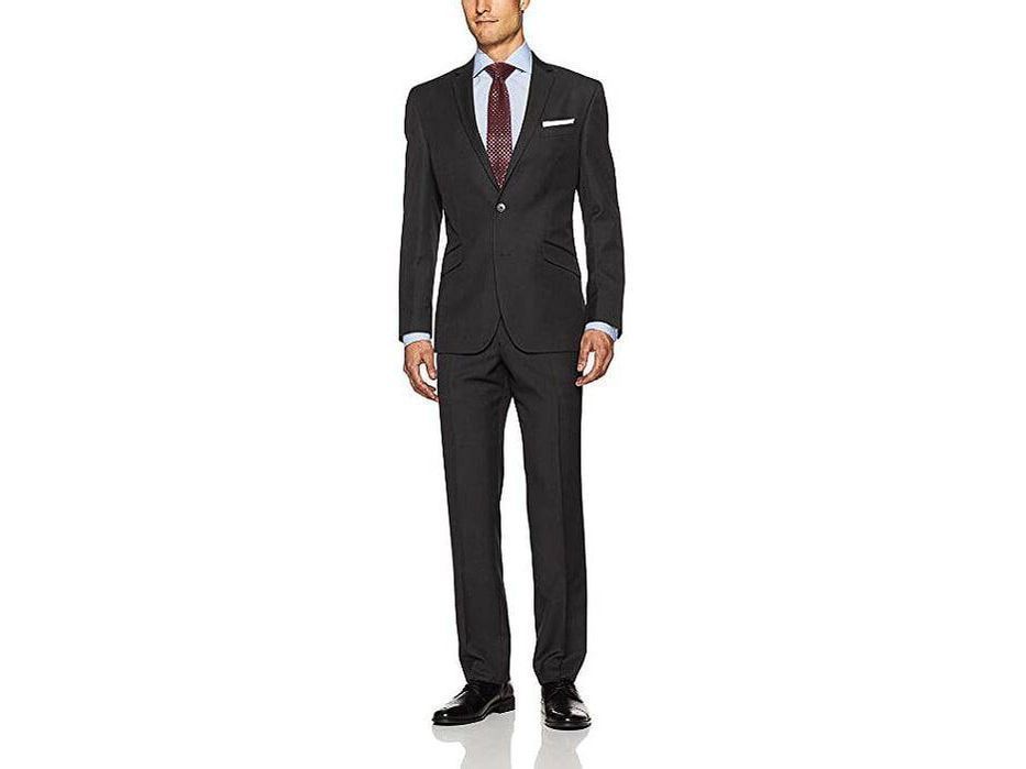 Rainwater's Superfine Blend Black Slim Fit Suit - Rainwater's Men's Clothing and Tuxedo Rental