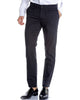 Black Slim Fit Stretch Casual Slacks - Rainwater's Men's Clothing and Tuxedo Rental