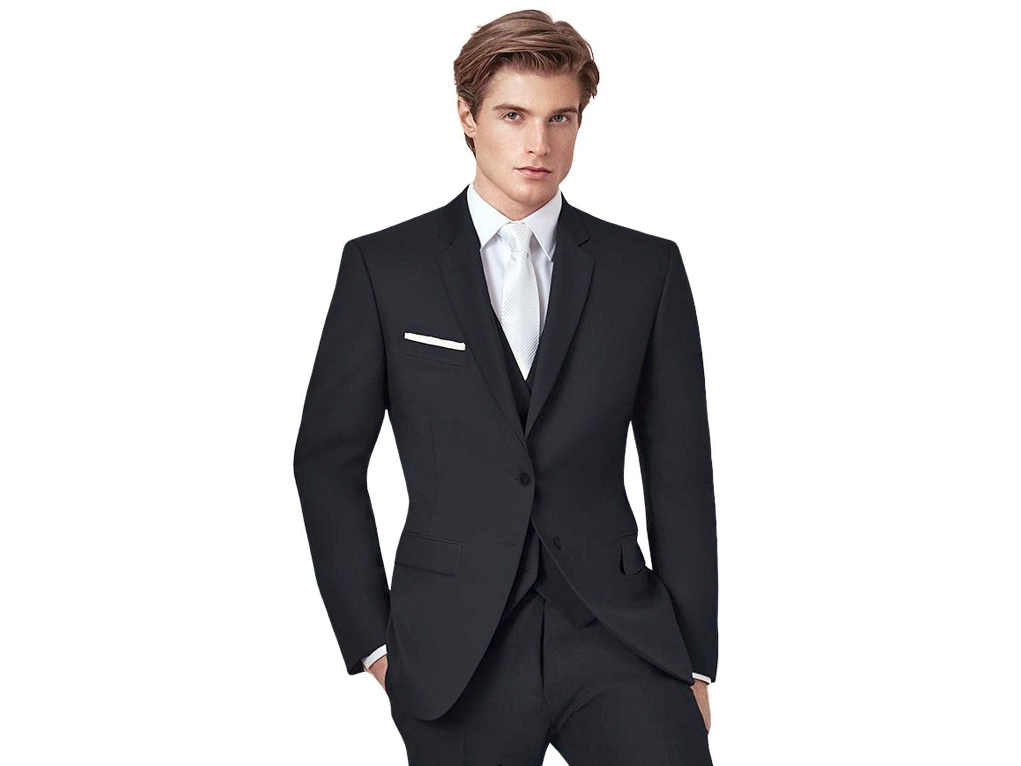 Black Suit Rental 2 Piece Suit Outfit Black Suit Rental 2 Piece Suit Outfit