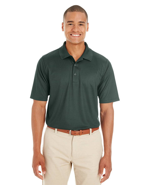 Rainwater's Mini Stripe Polo in Forrest-Grey - Rainwater's Men's Clothing and Tuxedo Rental