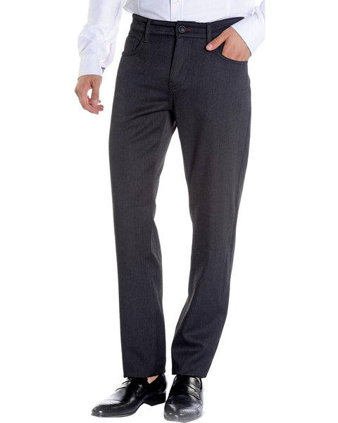 Charcoal Stretch Slim Fit 5-Pocket Jean - Rainwater's Men's Clothing and Tuxedo Rental