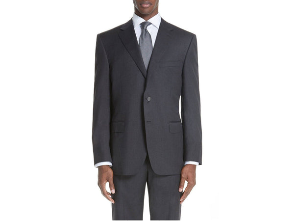 Rainwater's Luxury Collection Super 140's Wool Slim Fit Suit In Charcoal - Rainwater's Men's Clothing and Tuxedo Rental