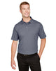 Rainwater's Performance Melange Polo In Blue Heather - Rainwater's Men's Clothing and Tuxedo Rental