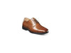 Florsheim Reveal Cap Toe Oxford Jr. Boys Dress Shoes in Cognac - Rainwater's Men's Clothing and Tuxedo Rental