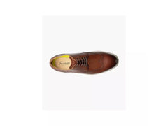 Florsheim DASH  Wingtip Oxford Sneaker In Cognac - Rainwater's Men's Clothing and Tuxedo Rental