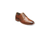 Florsheim Salerno Wingtip Oxford Dress Shoe in Cognac - Rainwater's Men's Clothing and Tuxedo Rental