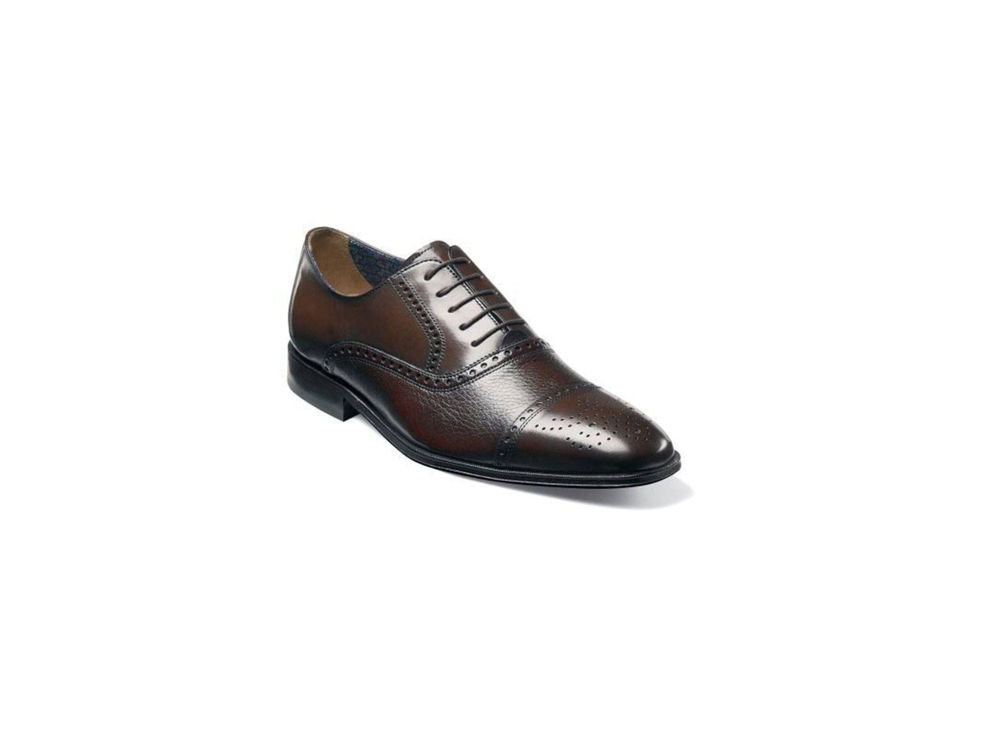 Florsheim Otavio Perf Cap Toe Oxford in Brown