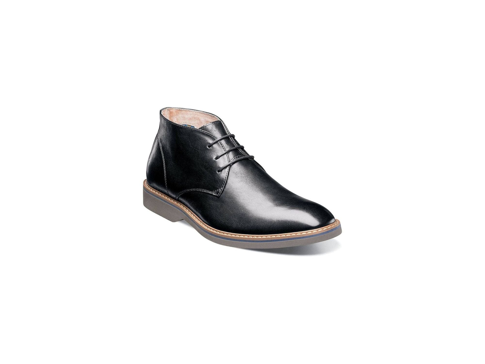 Florsheim Union Plain Toe Chukka Boot in Black