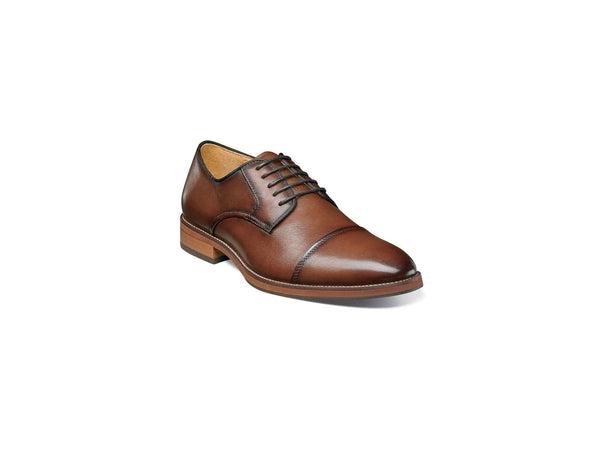 Florsheim Blaze Cap Toe Oxford in Cognac - Rainwater's Men's Clothing and Tuxedo Rental