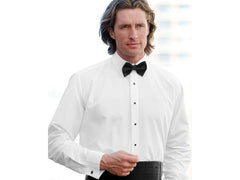 Formal Shirts Microfiber Tuxedo Dress Shirt in White - Rainwater's Men's Clothing and Tuxedo Rental