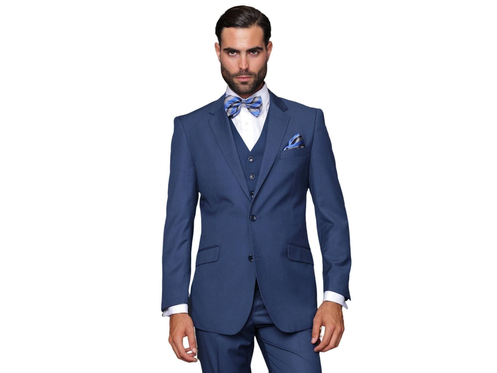 French Blue Suit Rental