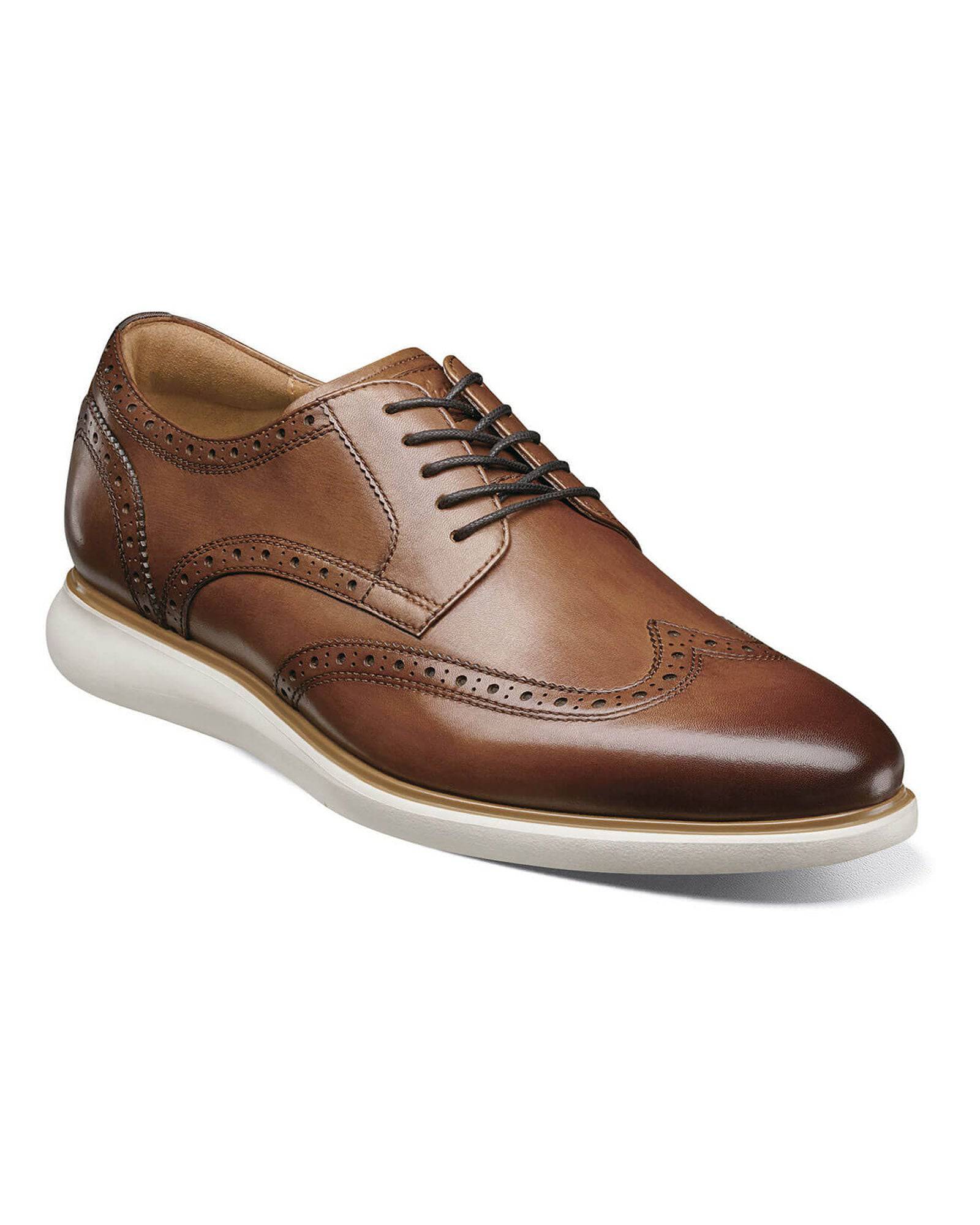Florsheim Fuel Wingtip Oxford In Scotch Rainwater's
