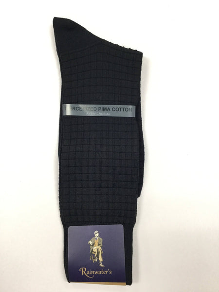 Johnston & Murphy Mercerized Cotton Box Weave Dress Sock - Rainwater's Men's Clothing and Tuxedo Rental