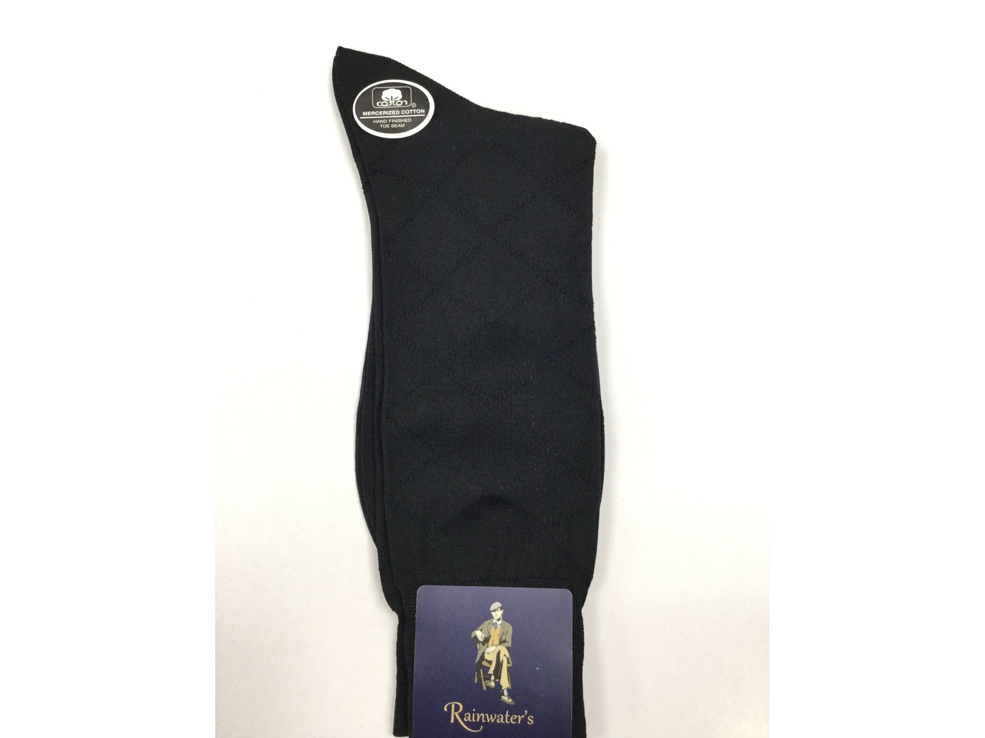 Rainwater's Mercerized Cotton Diamond Argyle Dress Sock - Rainwater's Men's Clothing and Tuxedo Rental
