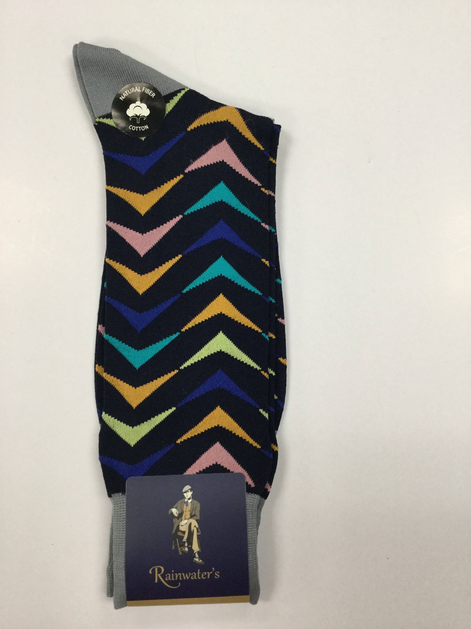 Rainwater’s Mercerized Cotton Flying V Dress Sock - Rainwater's Men's Clothing and Tuxedo Rental