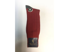 Rainwater's Cotton Ribbed Solid Color Block Dress Sock - Rainwater's Men's Clothing and Tuxedo Rental