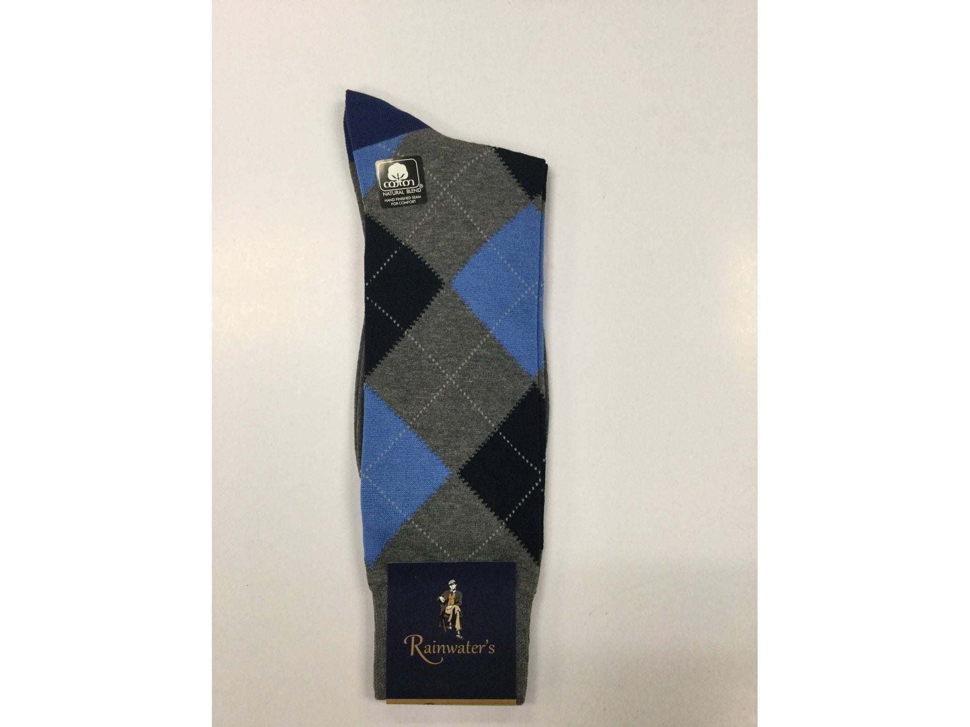 Rainwater's Mercerized Cotton Argyle Dress Sock - Rainwater's Men's Clothing and Tuxedo Rental