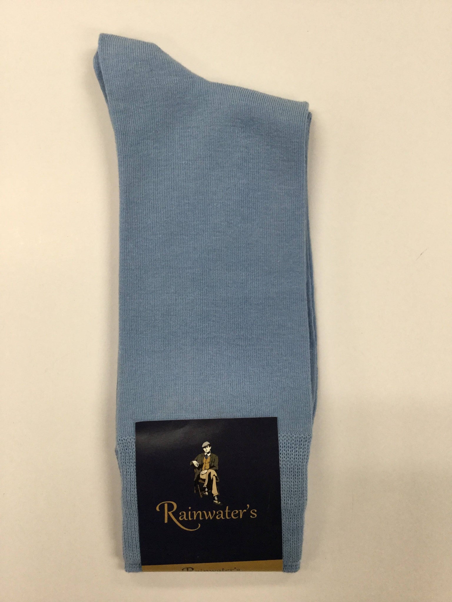 Rainwater's Cotton Blend Solid Dress Sock - Rainwater's Men's Clothing and Tuxedo Rental