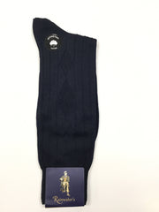 Rainwater’s Mercerized Cotton Ribbed Argyle Dress Sock - Rainwater's Men's Clothing and Tuxedo Rental