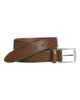 Johnston & Murphy Diagonal Embossed Belt In Tan Cognac - Rainwater's Men's Clothing and Tuxedo Rental