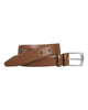 Johnston & Murphy Feathered Edge Belt In Tan Cognac - Rainwater's Men's Clothing and Tuxedo Rental