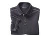 Johnston & Murphy Vintage Slub Polo Shirt in Charcoal - Rainwater's Men's Clothing and Tuxedo Rental