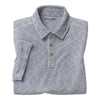 Johnston & Murphy Vintage Slub Polo Shirt in Indigo - Rainwater's Men's Clothing and Tuxedo Rental