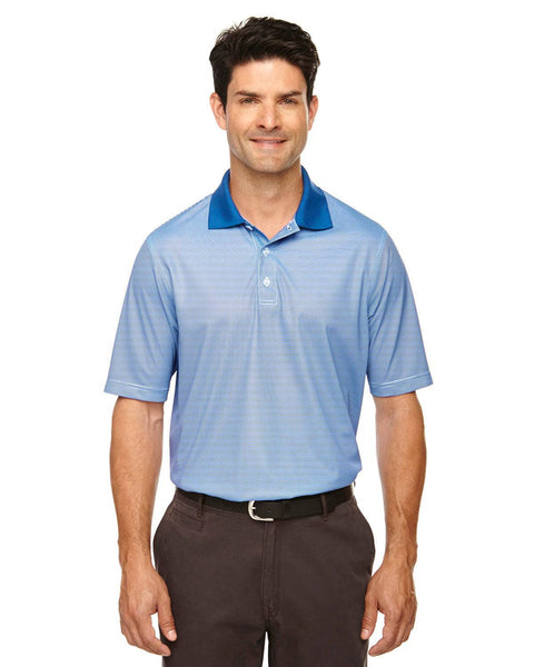 Rainwater's Mini Stripe Polo in Nautical-White - Rainwater's Men's Clothing and Tuxedo Rental