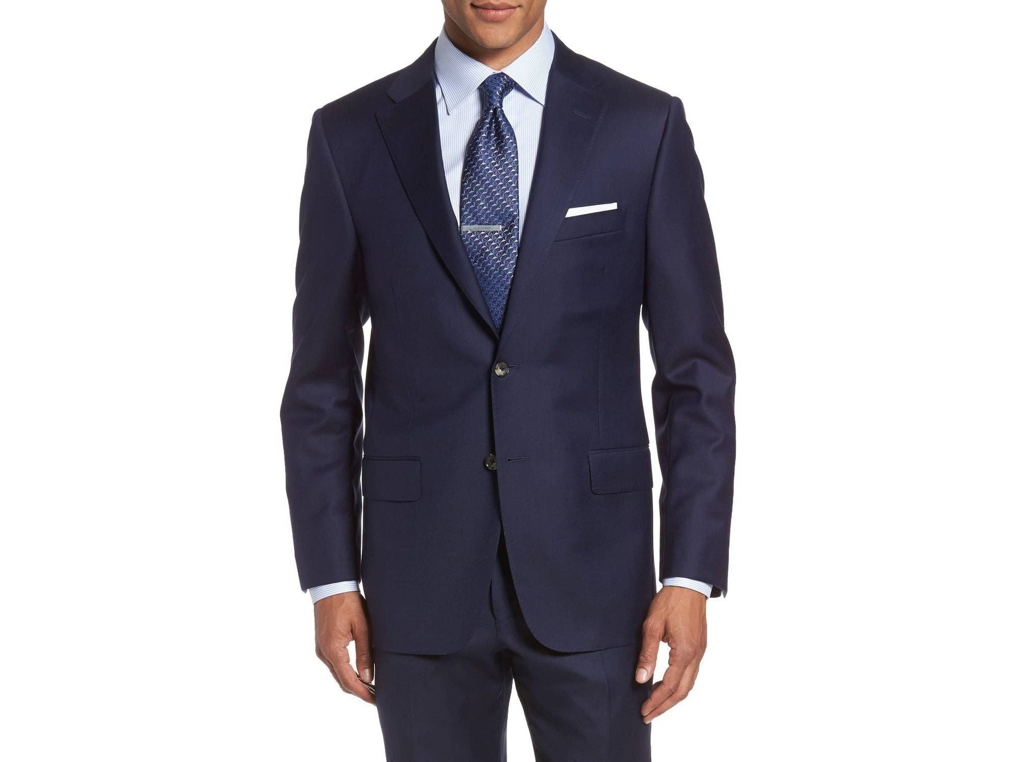 Rainwater's Luxury Collection Super 140's Wool classic Fit Suit In