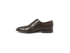 Florsheim Otavio Perf Cap Toe Oxford in Brown - Rainwater's Men's Clothing and Tuxedo Rental