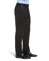Rainwater's Superfine Fabric in Black Classic Fit Slacks - Rainwater's Men's Clothing and Tuxedo Rental