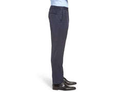 Rainwater's Fine Tropical Weight Man Made Fabric Classic Fit Slacks In New Navy - Rainwater's Men's Clothing and Tuxedo Rental