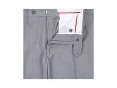 Rainwater's Fine Tropical Weight Man Made Fabric in Light Grey Slim Fit Slacks - Rainwater's Men's Clothing and Tuxedo Rental