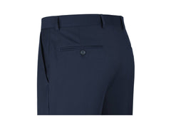 Rainwater's Fine Tropical Weight Man Made Fabric Classic Fit Slacks In New Navy - Rainwater's Men's Clothing and Tuxedo Rental