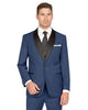 French Blue Shawl Tuxedo Rental - Rainwater's Men's Clothing and Tuxedo Rental