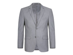 Rainwater's Fine Tropical Weight Man Made Fabric Classic Fit Suit in Light Grey - Rainwater's Men's Clothing and Tuxedo Rental