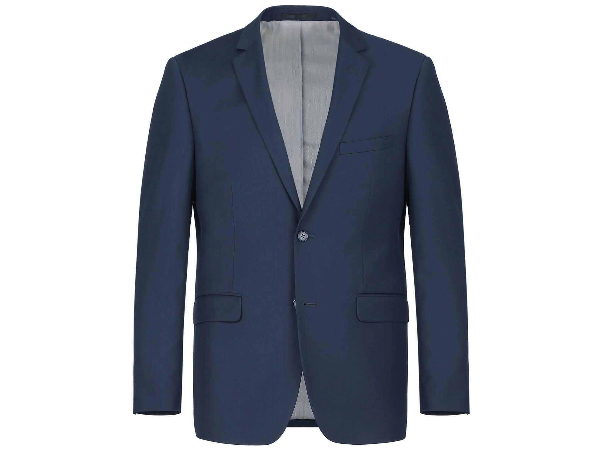Rainwater's Fine Tropical Weight Man Made Fabric Classic Fit Suit In New Navy - Rainwater's Men's Clothing and Tuxedo Rental